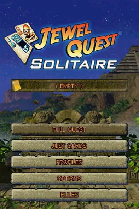 Jewel Quest - Solitaire - 3 Tolle Solitaire-Spiele (Germany) screen shot title